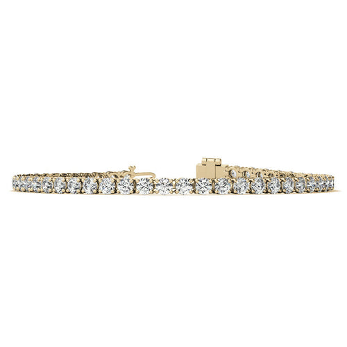 6ctw Lab Created Moissanite Tennis Bracelet - 3mm Stones - Choice of