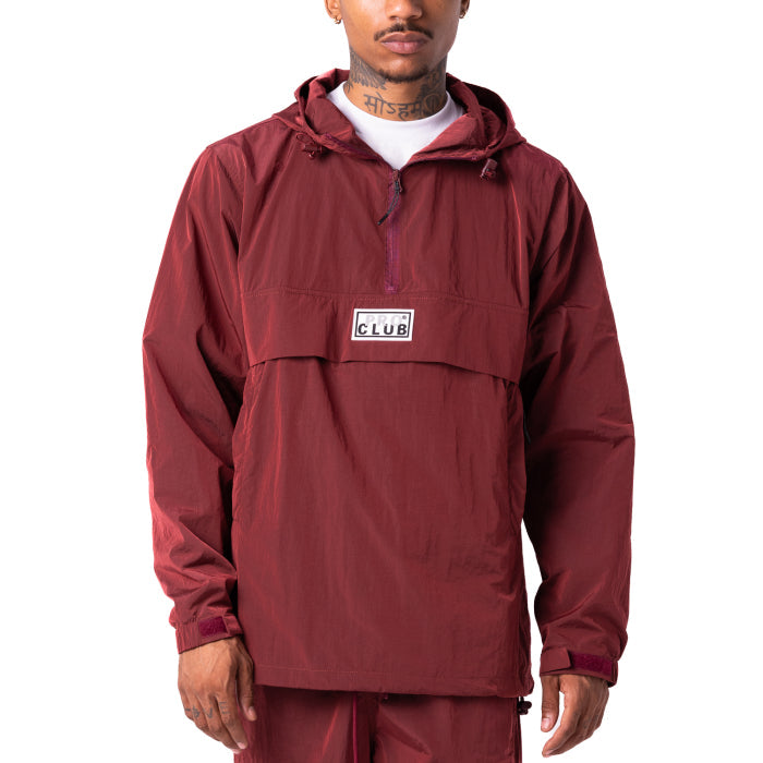 Anorak Pro Club para hombre, de nailon metalizado cómodo 