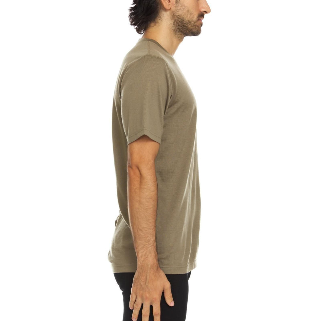Lightweight - Algonquin Men's Wool T Shirt Crew 100% Merino Wool