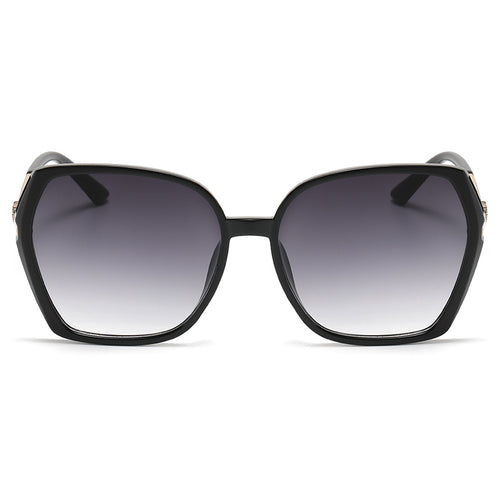 Women's European And American UV Resistant Large Frame Sunglasses
