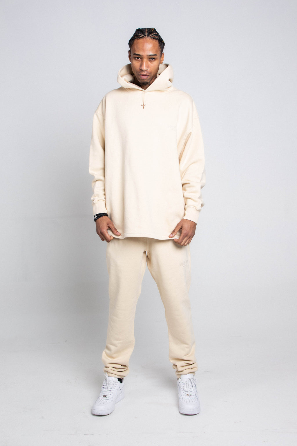 Ensemble de sweat à capuche en polaire AJ1120EP/H