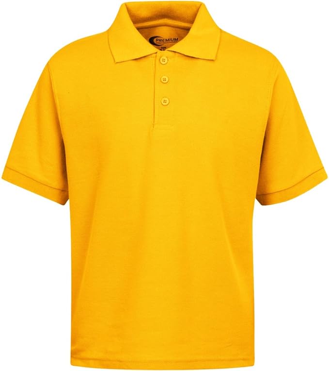 Polo de piqué de manga corta para hombre
