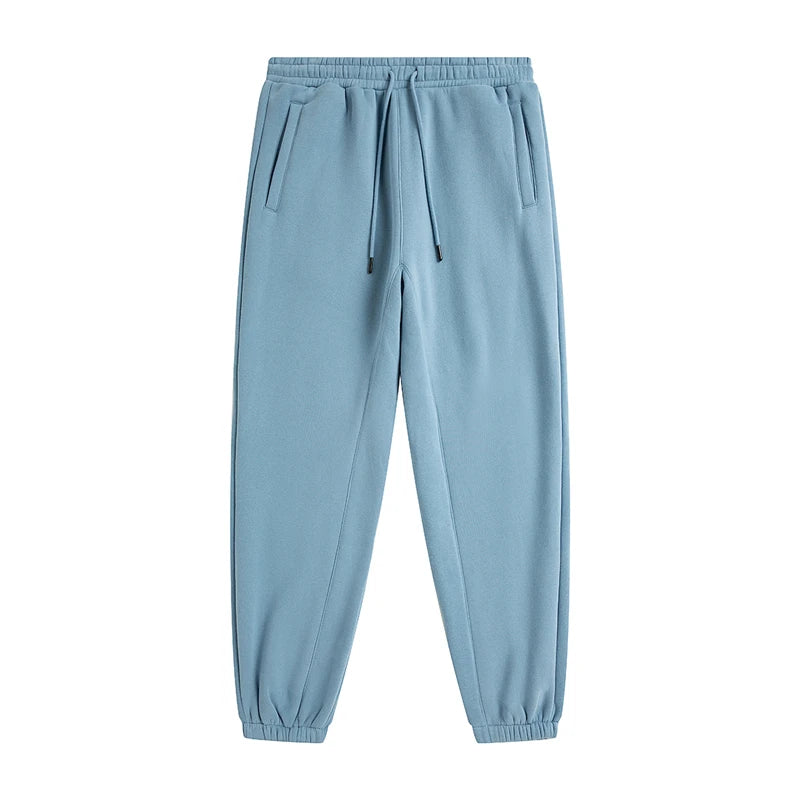 Sweatpants Solid Color Loose