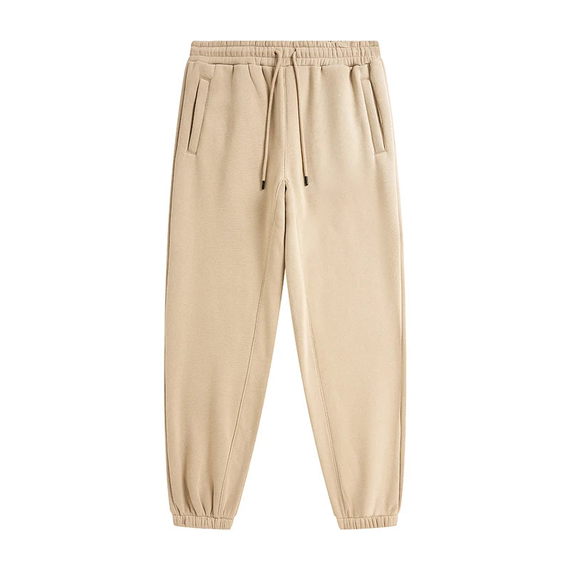 Sweatpants Solid Color Loose