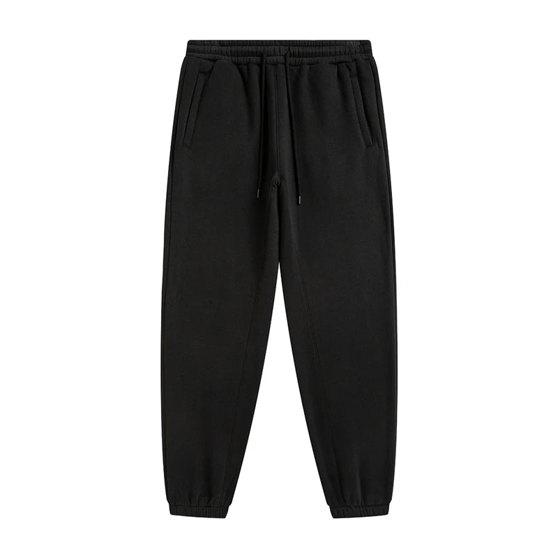 Sweatpants Solid Color Loose