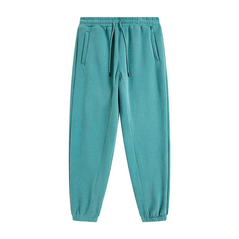 Sweatpants Solid Color Loose