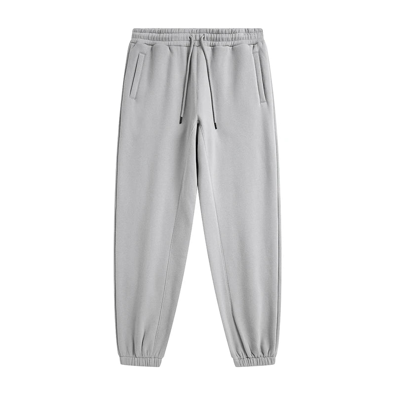 Sweatpants Solid Color Loose