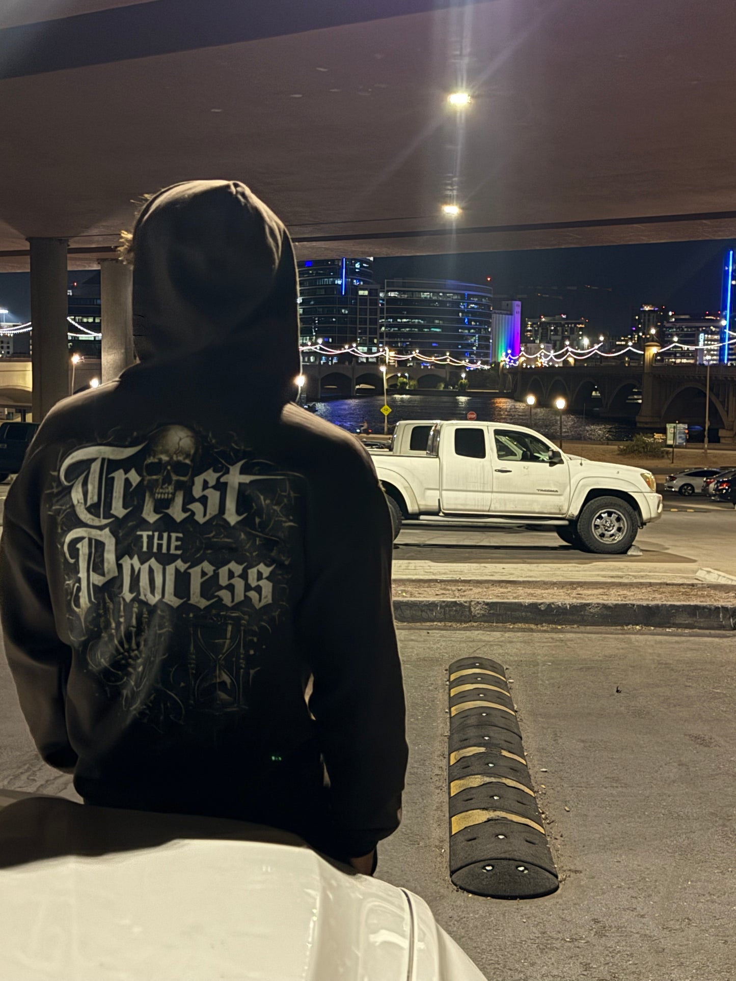 Trust The Process Fleece Zip Hoodie
