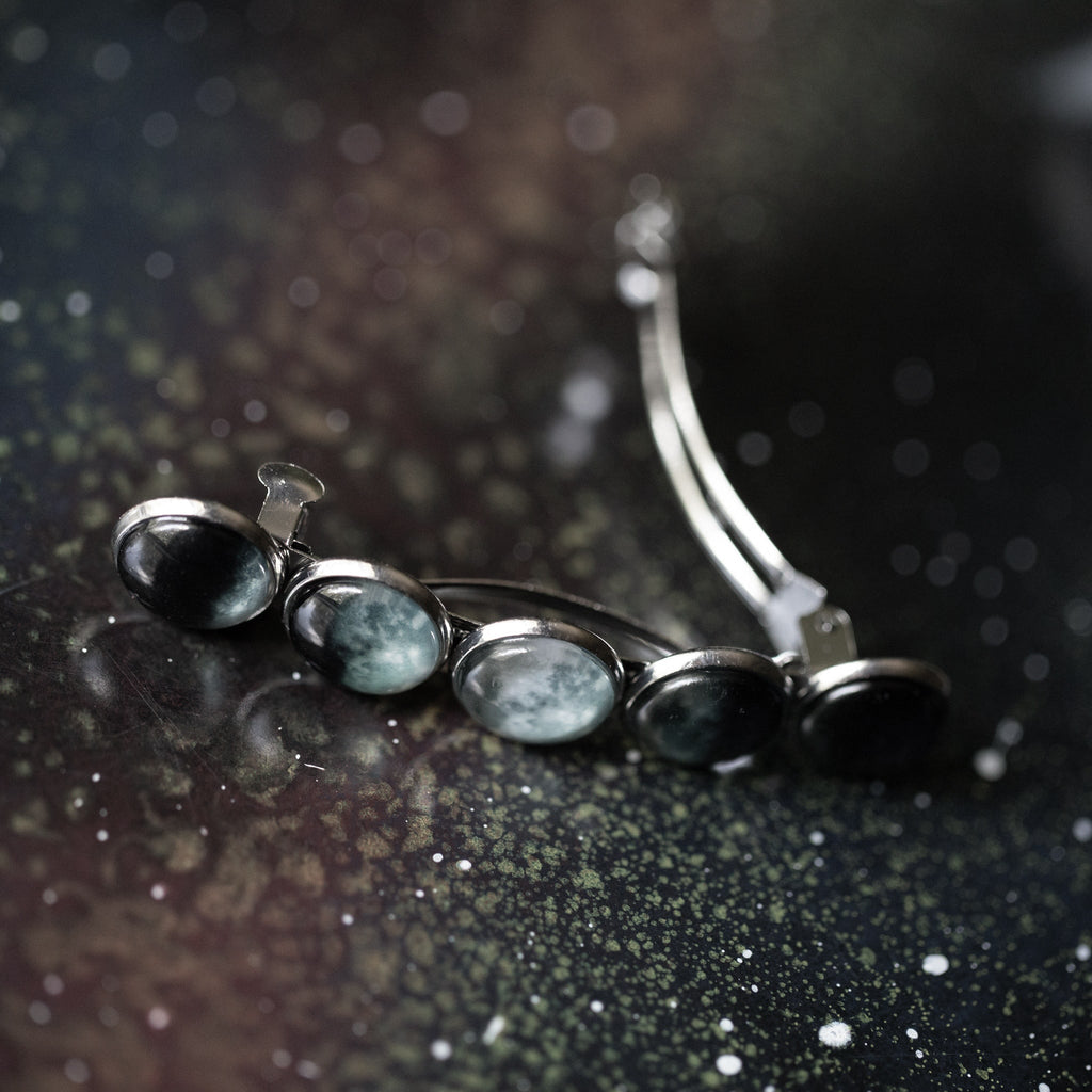 Barrette à cheveux Phase de la Lune