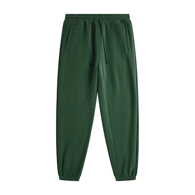 Sweatpants Solid Color Loose