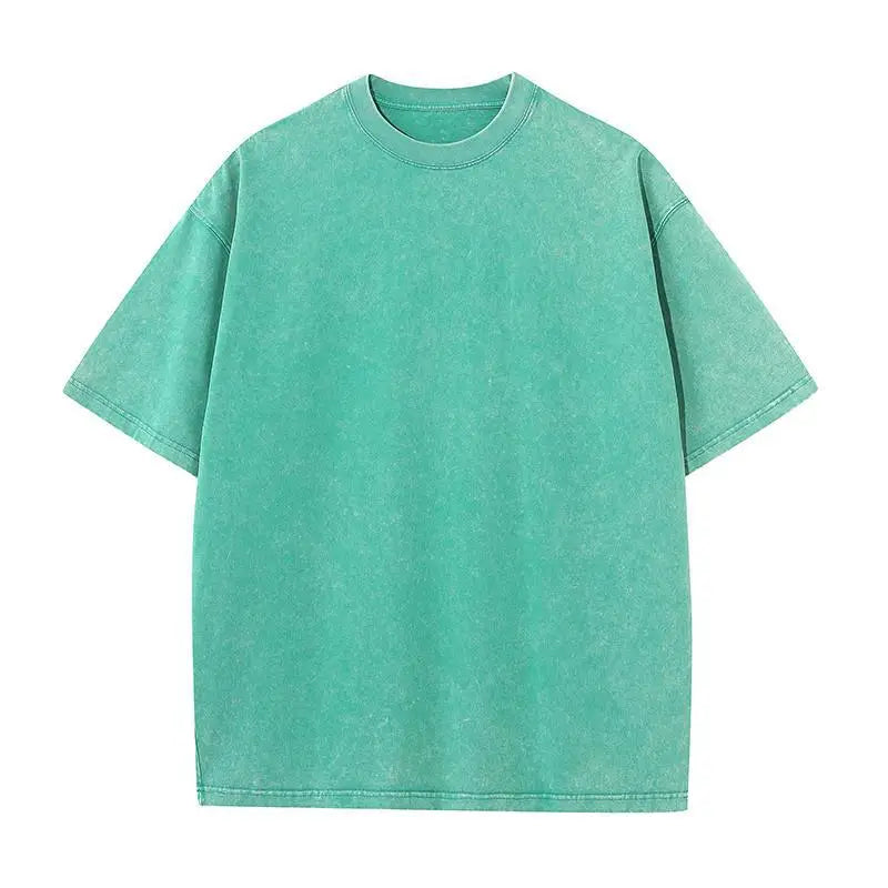 T-Shirt Men/Women Cotton Multicolors Oversized Acid Washed T-shirt