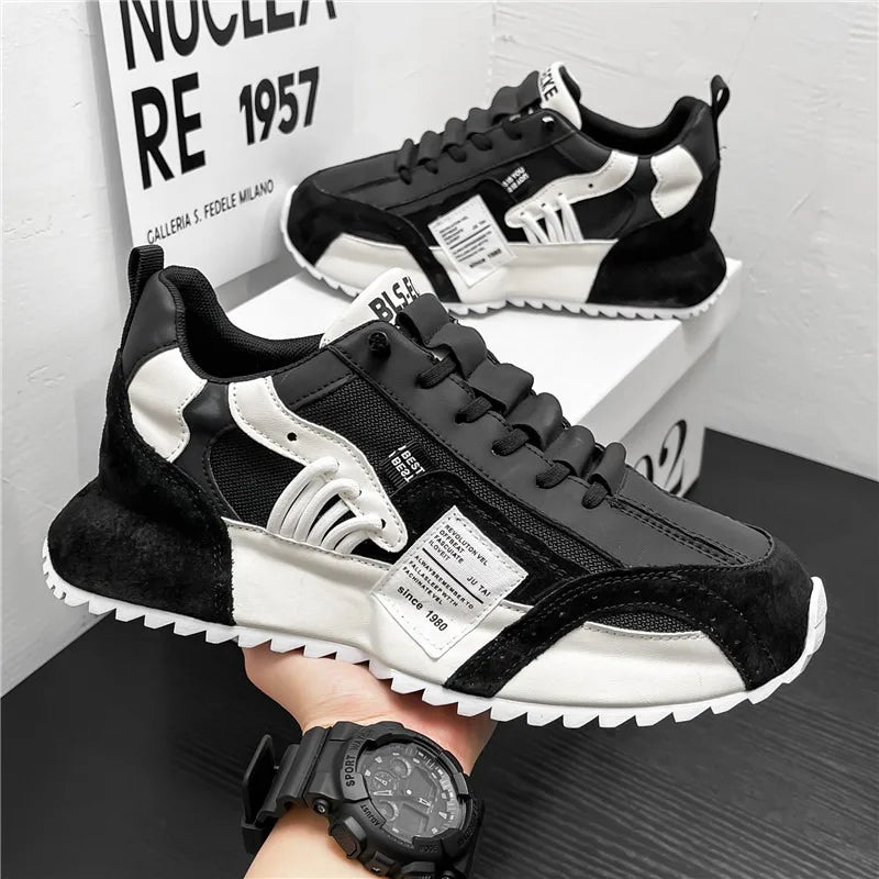 Mens Sneakers Luxury Brand Casual Shoes Breathable Sport Running Shoes Tennis Training Shoes for Men Platform Vulcanize Footwear