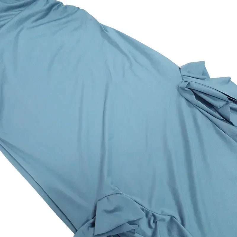 Long Dresses For Women Slit Sexy Bodycon Sleeveless Jellyfish Dress