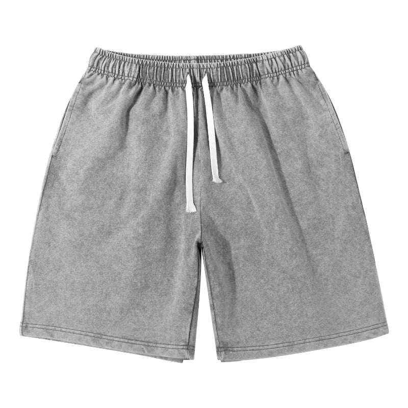 Acid washed Men/Women Cotton Shorts