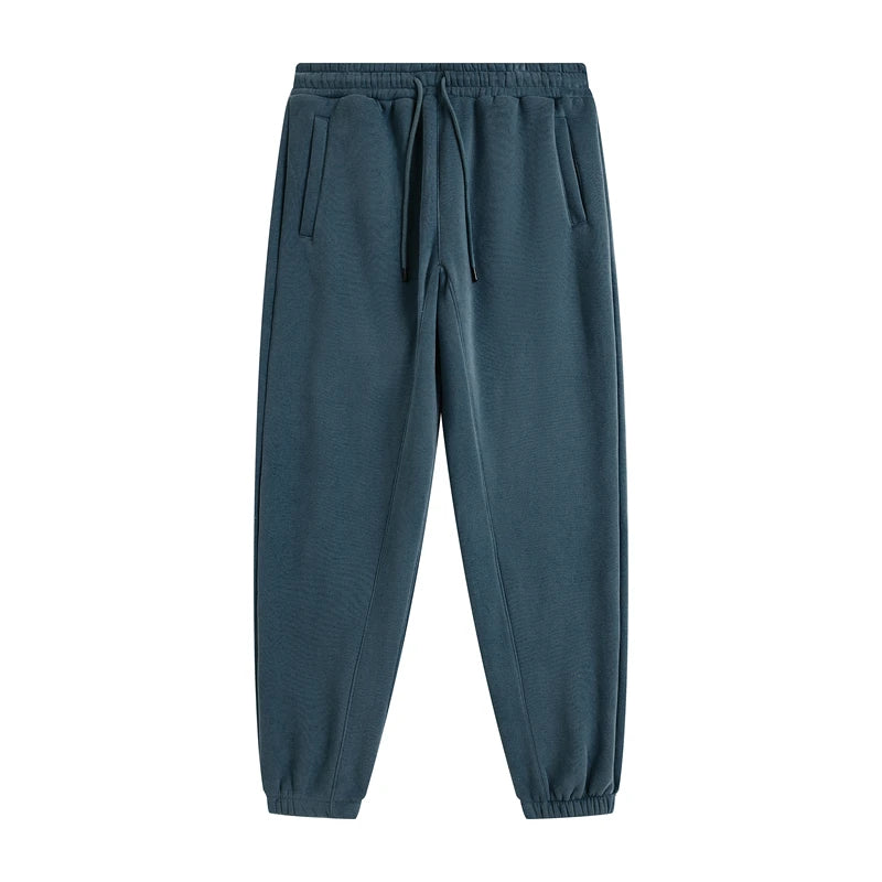 Sweatpants Solid Color Loose