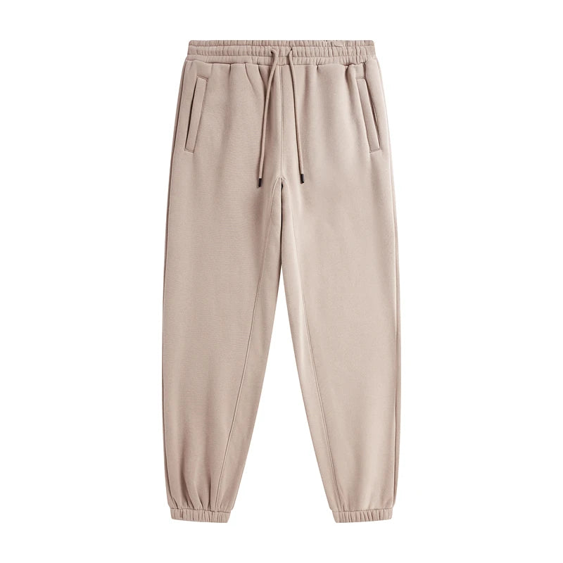 Sweatpants Solid Color Loose
