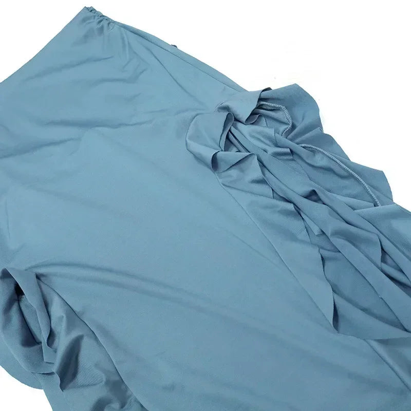 Long Dresses For Women Slit Sexy Bodycon Sleeveless Jellyfish Dress