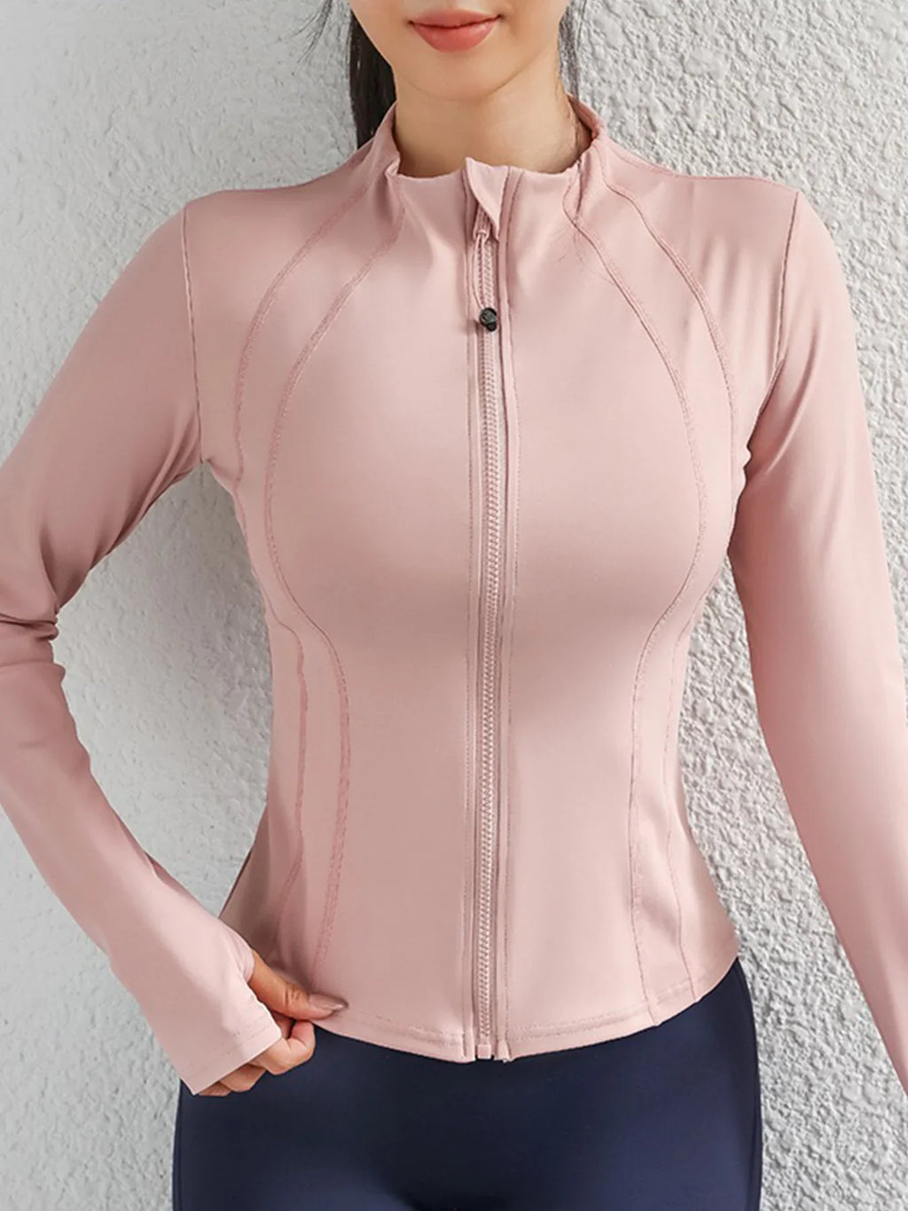 Woman Long Sleeve Sports Jackets