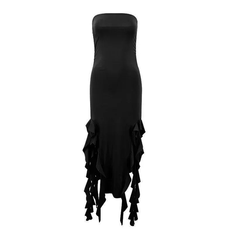 Long Dresses For Women Slit Sexy Bodycon Sleeveless Jellyfish Dress