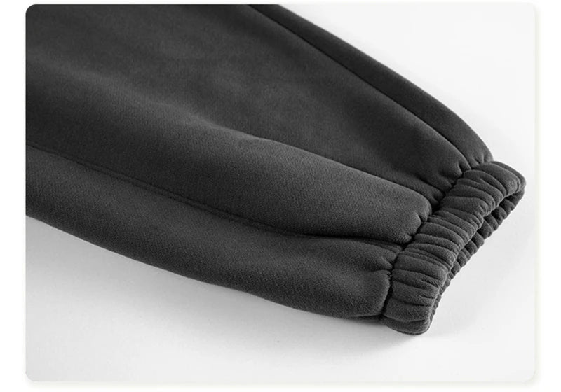 Sweatpants Solid Color Loose