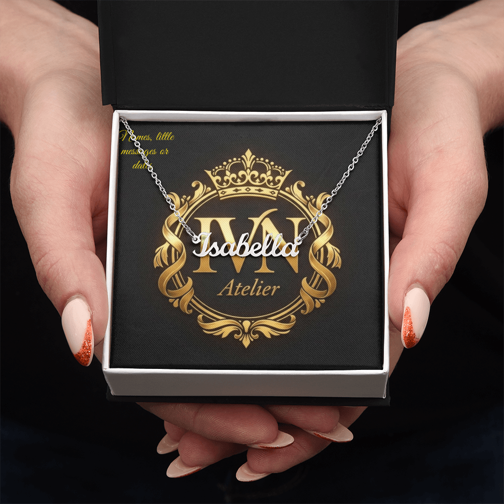 Custom Name Necklace-Made Just for You