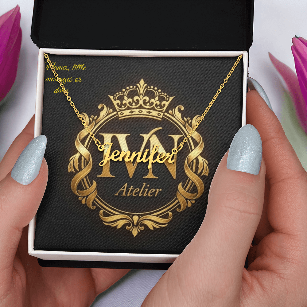 Custom Name Necklace-Made Just for You