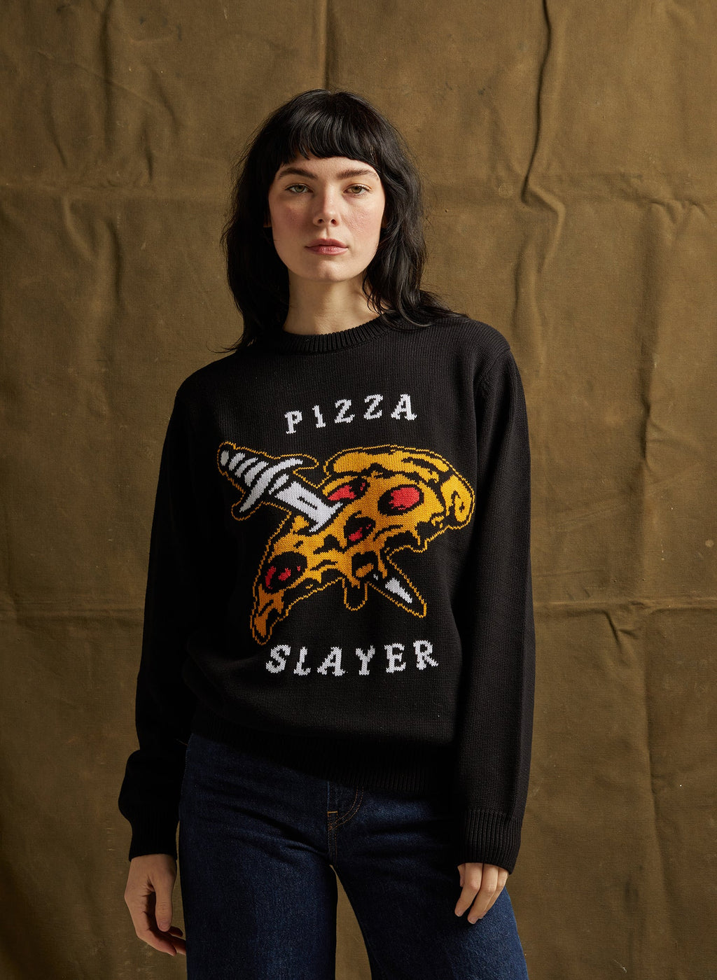 Pizza Slayer Sweater