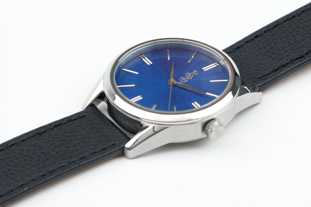 Montre Blue Sunburst