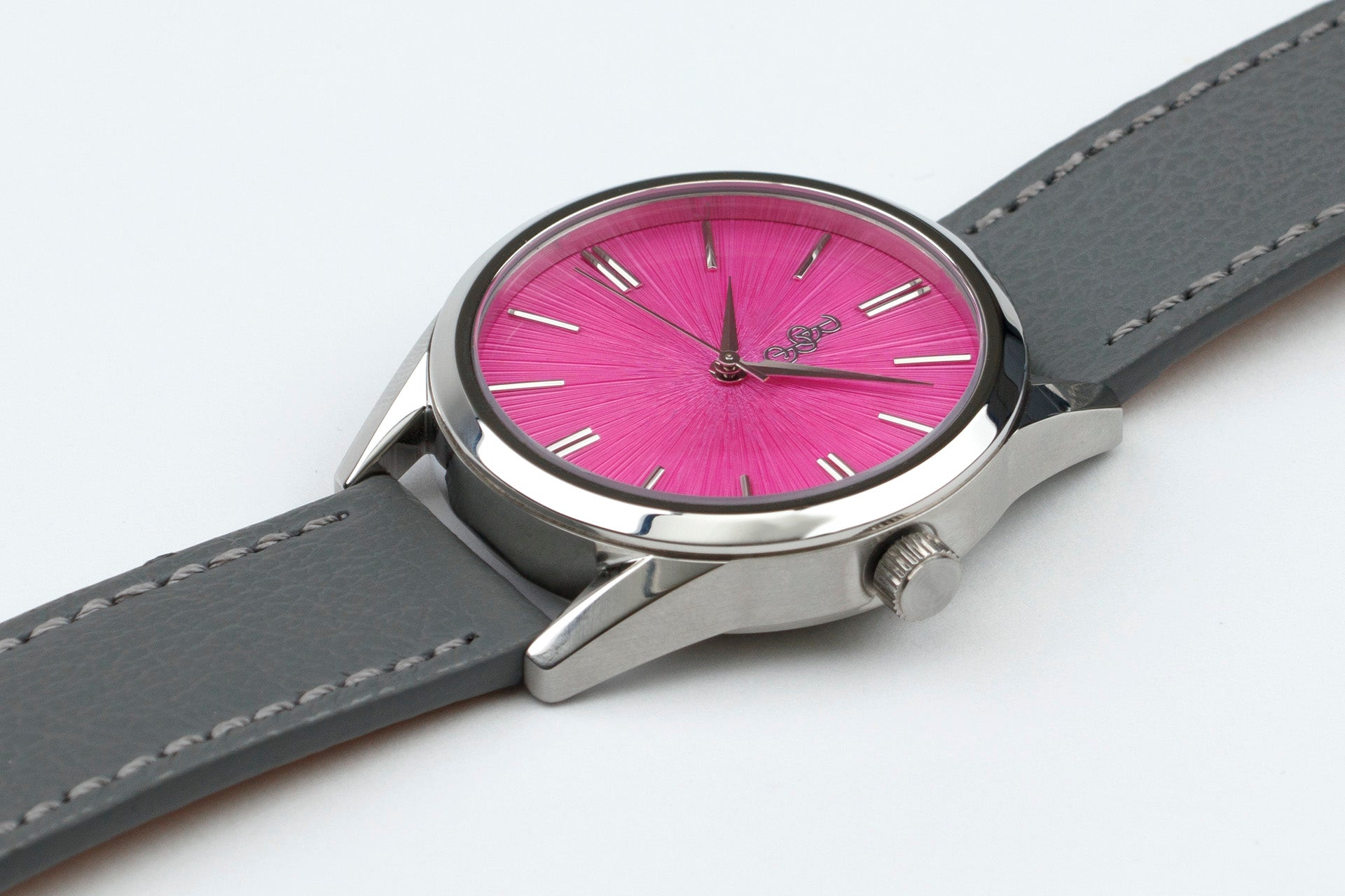 Montre rose soleil