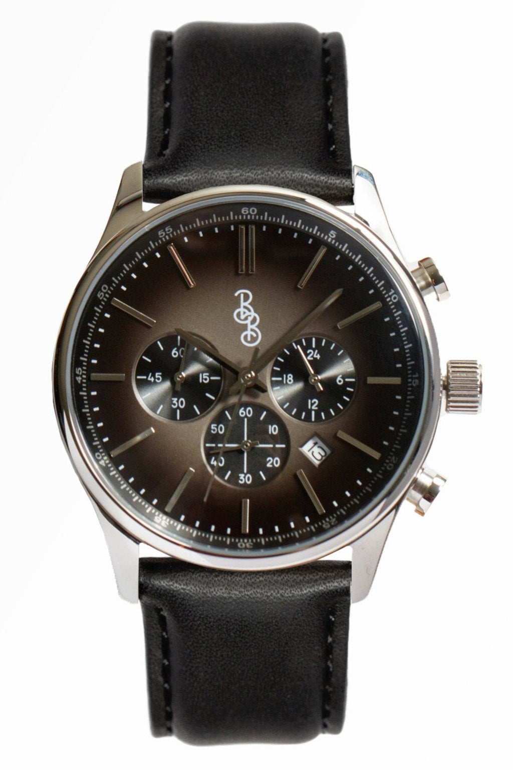 Cronógrafo retro gris